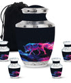 Wolf Cremation Urns For Human Ashes - Memorial Urn for Adults