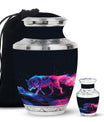 Wolf Cremation Urns For Human Ashes - Memorial Urn for Adults