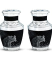 Wilderness Wolf Cremation Urns For Human Ashes - Urn For Men & Women