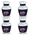 Neon Wolf Cremation Urns For Human Ashes - Memorial Urn for Mom & Dad