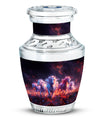 Galloping Horses Cremation Urn for Human Ashes - Urn Keepsake Set