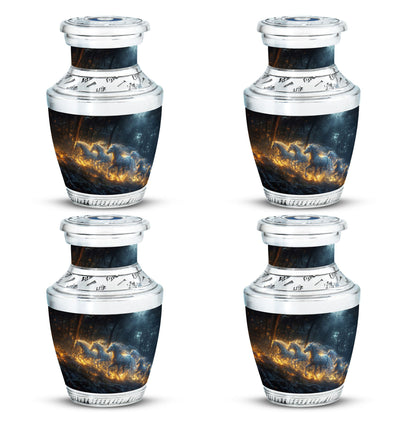 Personalized Horse Cremation Urn for Human Ashes - 10-inch, 200 cu in - Yatskia
