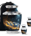 Galloping Horses Cremation Urn For Human Ashes - Urns For Adult Male