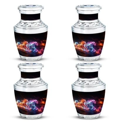 Personalized Horse Cremation Urn for Human Ashes - 10-inch, 200 cu in - Yatskia