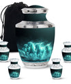 Mist Horses Cremation Urns For Human Ashes - Urn For Men & Women