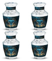 Blue Elephant Cremation Urn for Human Ashes - Cremation Urns For Adults