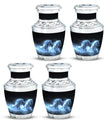 White Horse Cremation Urn - Adult Urns For Human Ashes Women