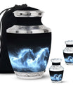 White Horse Cremation Urn - Adult Urns For Human Ashes Women