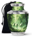 Unicorn In Forest Urn - Large Urn For Ashes For Women