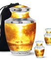 Golden Forest Serenity Cremation Urns For Human Ashes - Funeral Urn