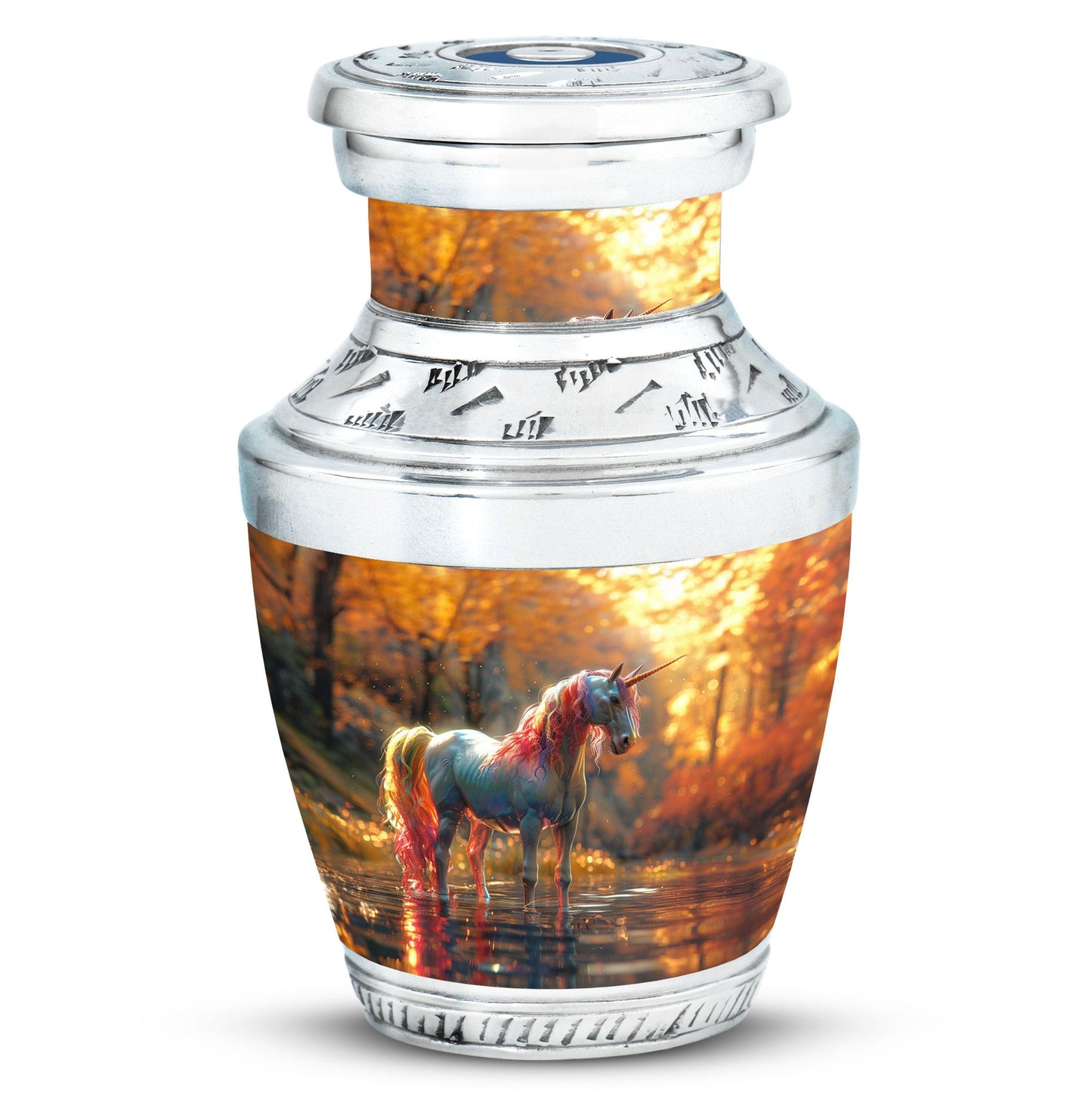 Personalized Horse Cremation Urn for Human Ashes - 10-inch, 200 cu in - Yatskia