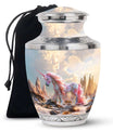 Pink Unicorn Cremation Urn For Women – Fantasy Tribute Urn For Funeral