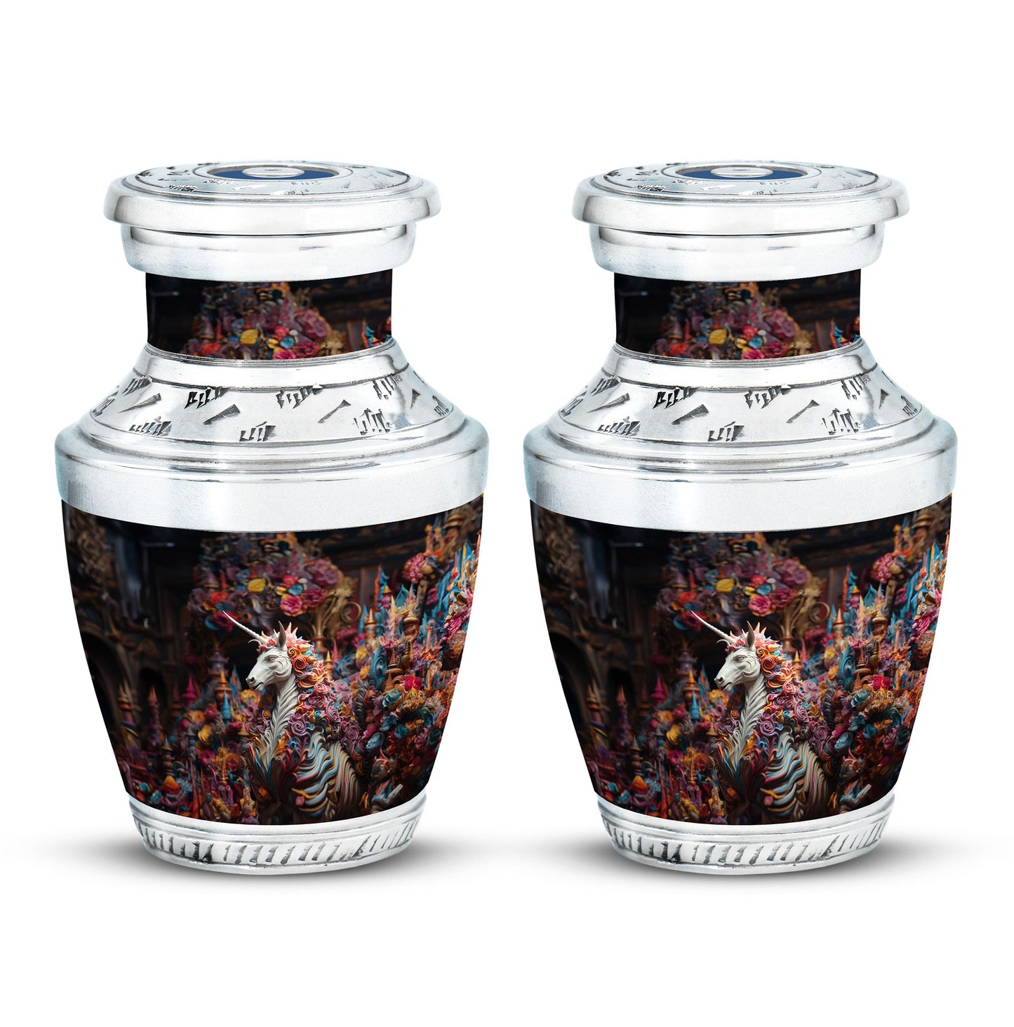 Personalized Horse Cremation Urn for Mom - 10-inch, 200 cu in - Yatskia