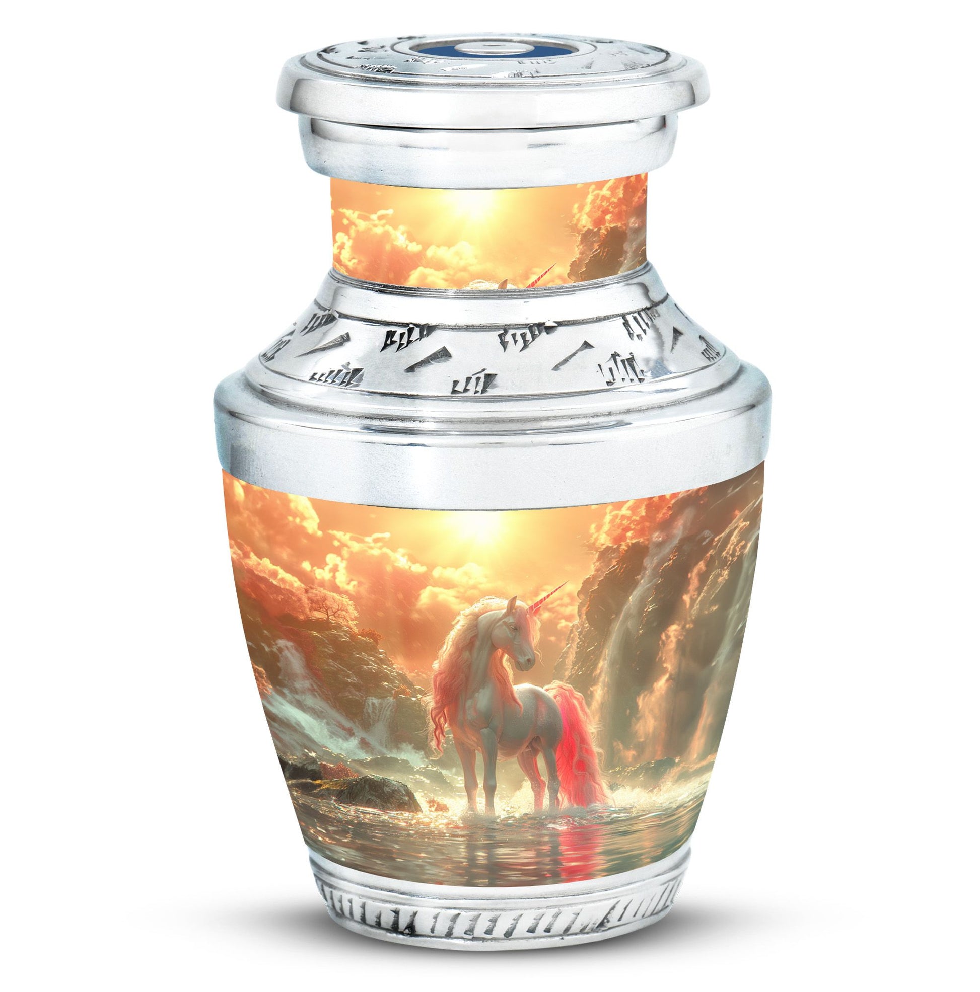 Mystical Dawn Unicorn Cremation Urns For Human Ashes - Large Urn For Mom
