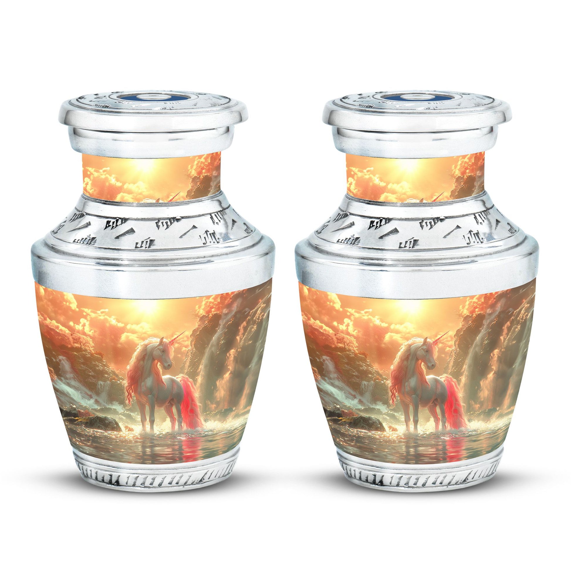 Mystical Dawn Unicorn Cremation Urns For Human Ashes - Large Urn For Mom