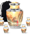 Mystical Dawn Unicorn Cremation Urns For Human Ashes - Large Urn For Mom