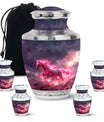 Neon Unicorn Cremation Urns For Human Ashes - Funeral Urns For Men