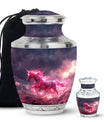 Neon Unicorn Cremation Urns For Human Ashes - Funeral Urns For Men