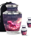 Neon Unicorn Cremation Urns For Human Ashes - Funeral Urns For Men