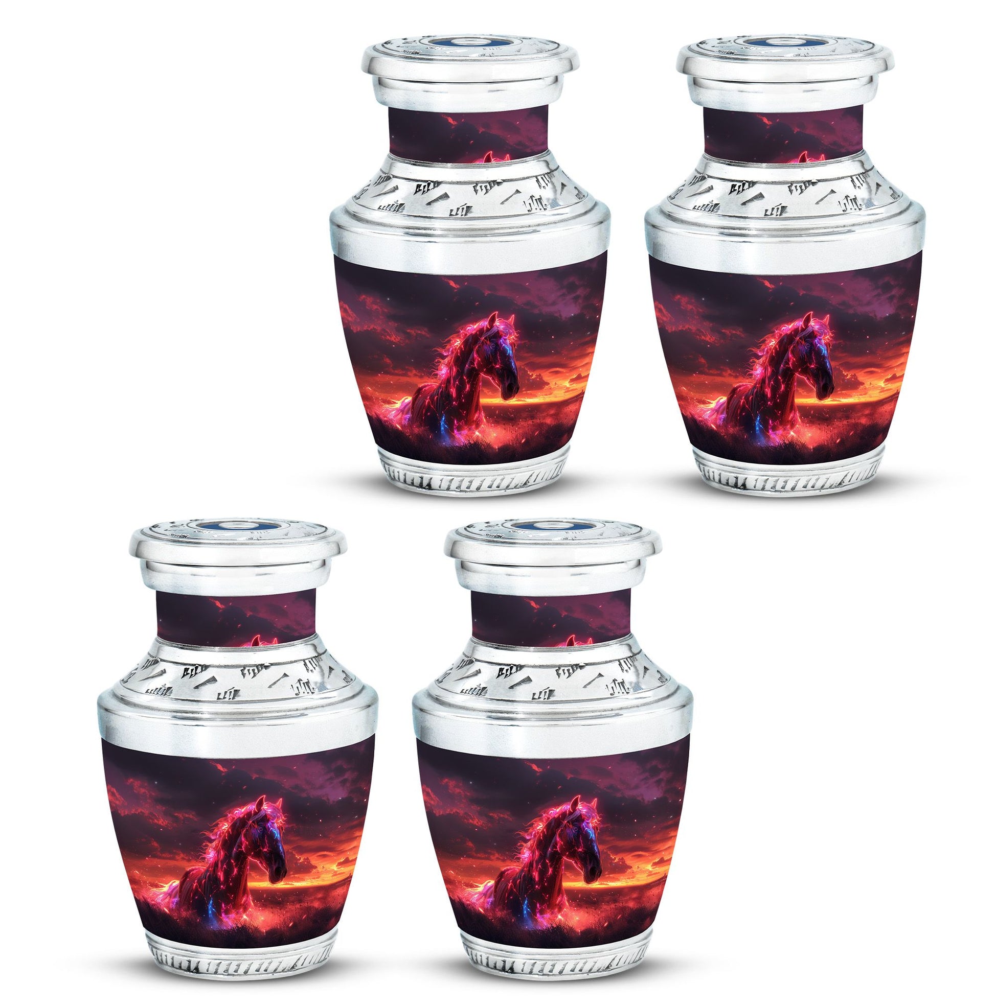 Twilight Vigor Cremation Urns For Human Ashes - Urn Keepsake Set