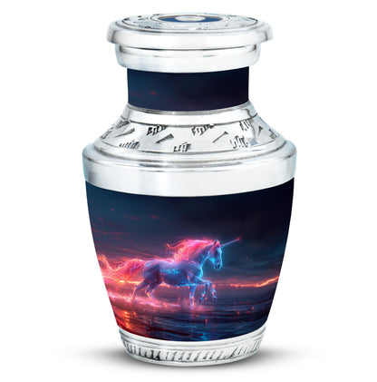 Personalized Horse Cremation Urn for Women - 10-inch, 200 cu in - Yatskia