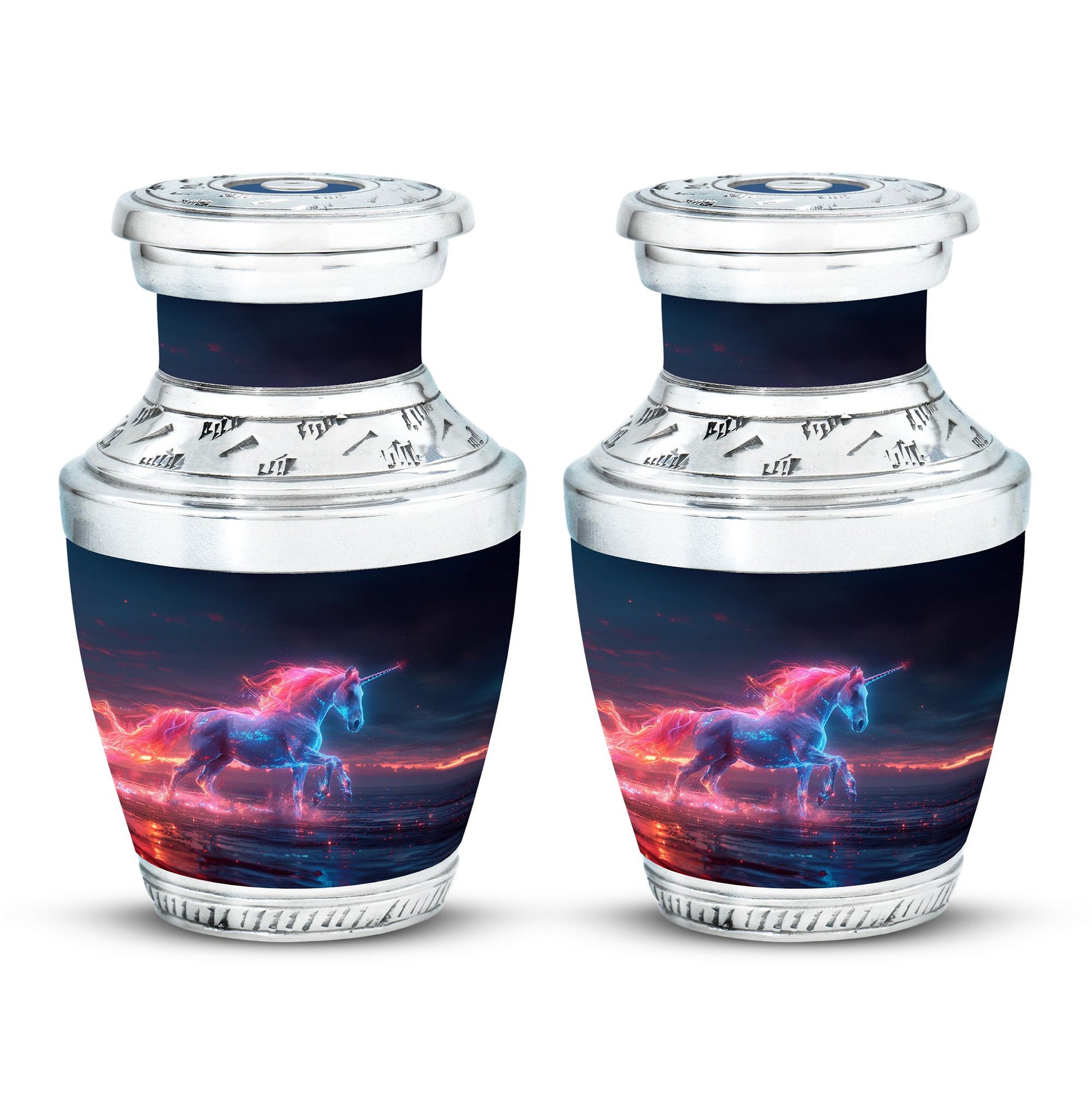 Neon Mirage Cremation Urn For Human Ashes - Urns For Women & Men