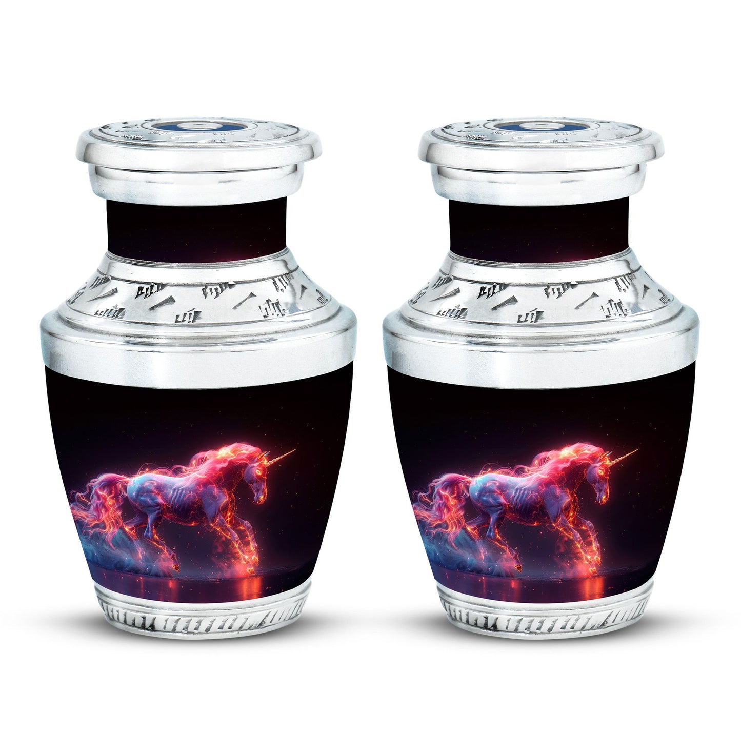 Personalized Unicorn Cremation Urn for Adult - 10-inch, 200 cu in - Yatskia
