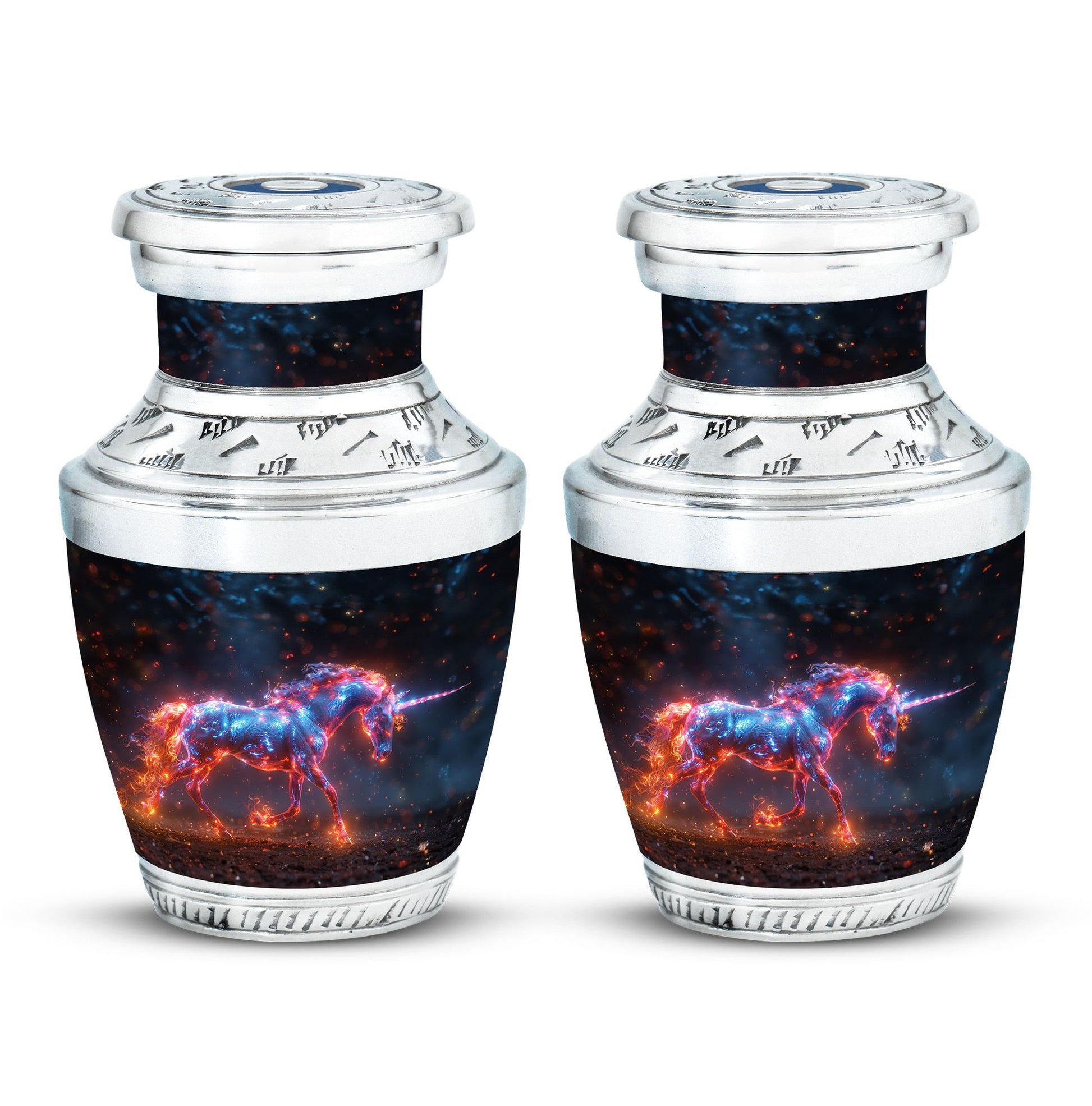 Supernova Steed Unicorn Cremation Urns For Human Ashes - Funeral Urn