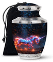Supernova Steed Unicorn Cremation Urns For Human Ashes - Funeral Urn