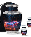 Supernova Steed Unicorn Cremation Urns For Human Ashes - Funeral Urn