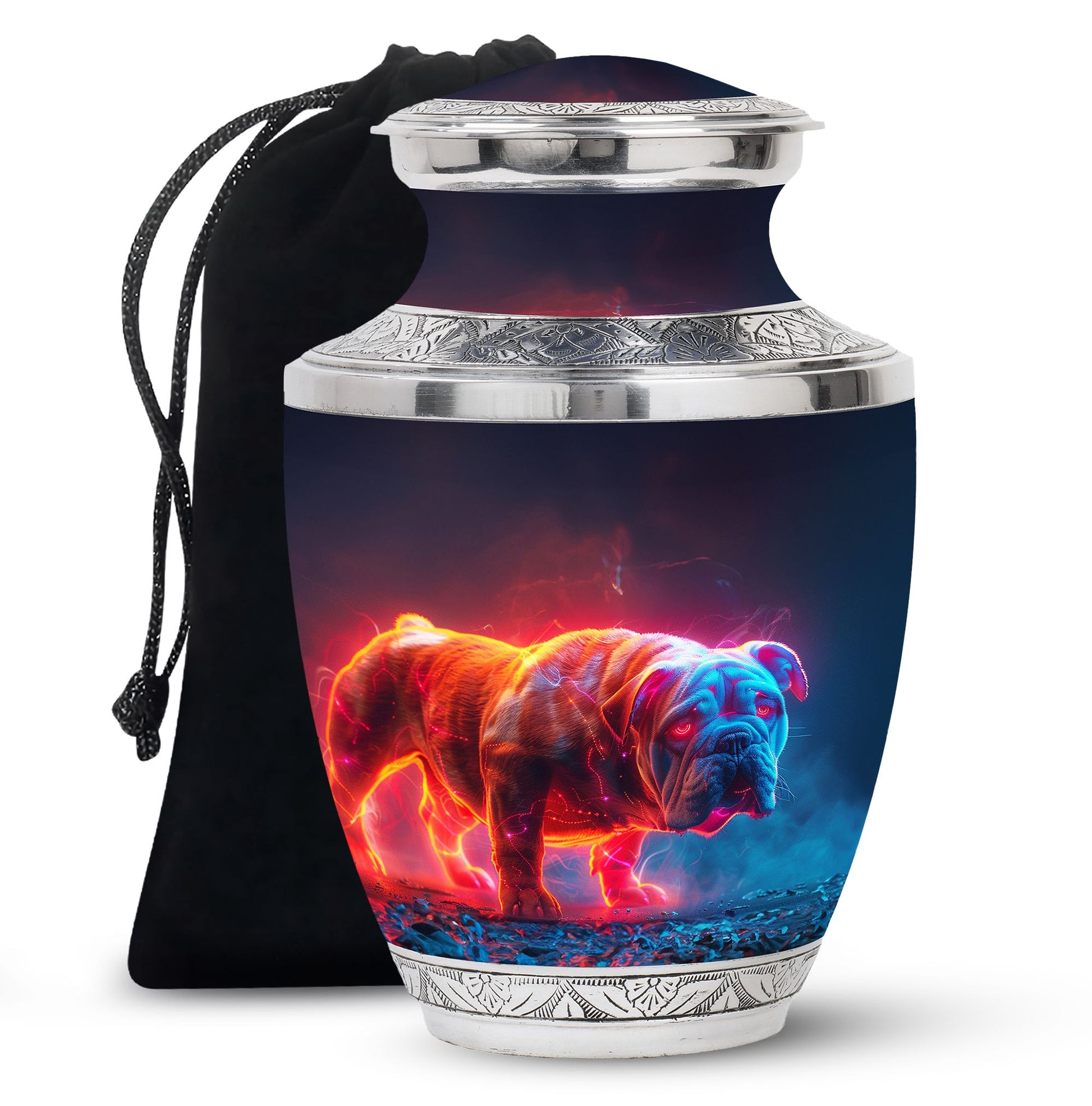 Bulldog Cremation Urns For Human Ashes - Cremation Urn For Men