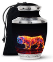 Inferno Bully Dog Cremation Urns For Human Ashes - Urn Set For Ashes
