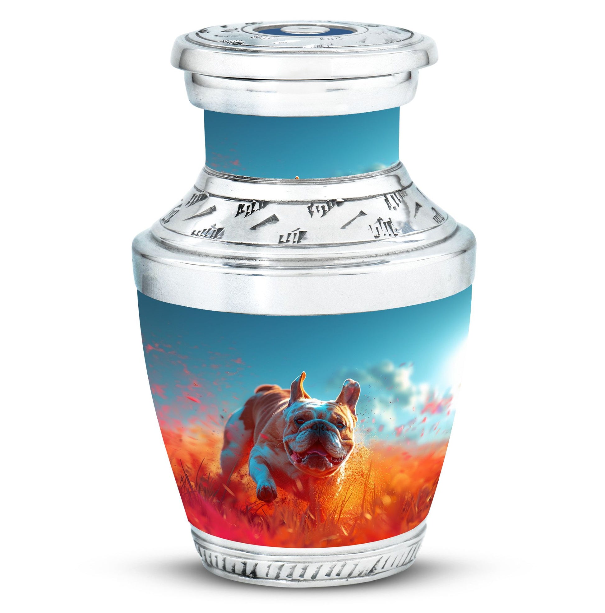 Bulldog Burial Urn - Large Pet Urns For Ashes