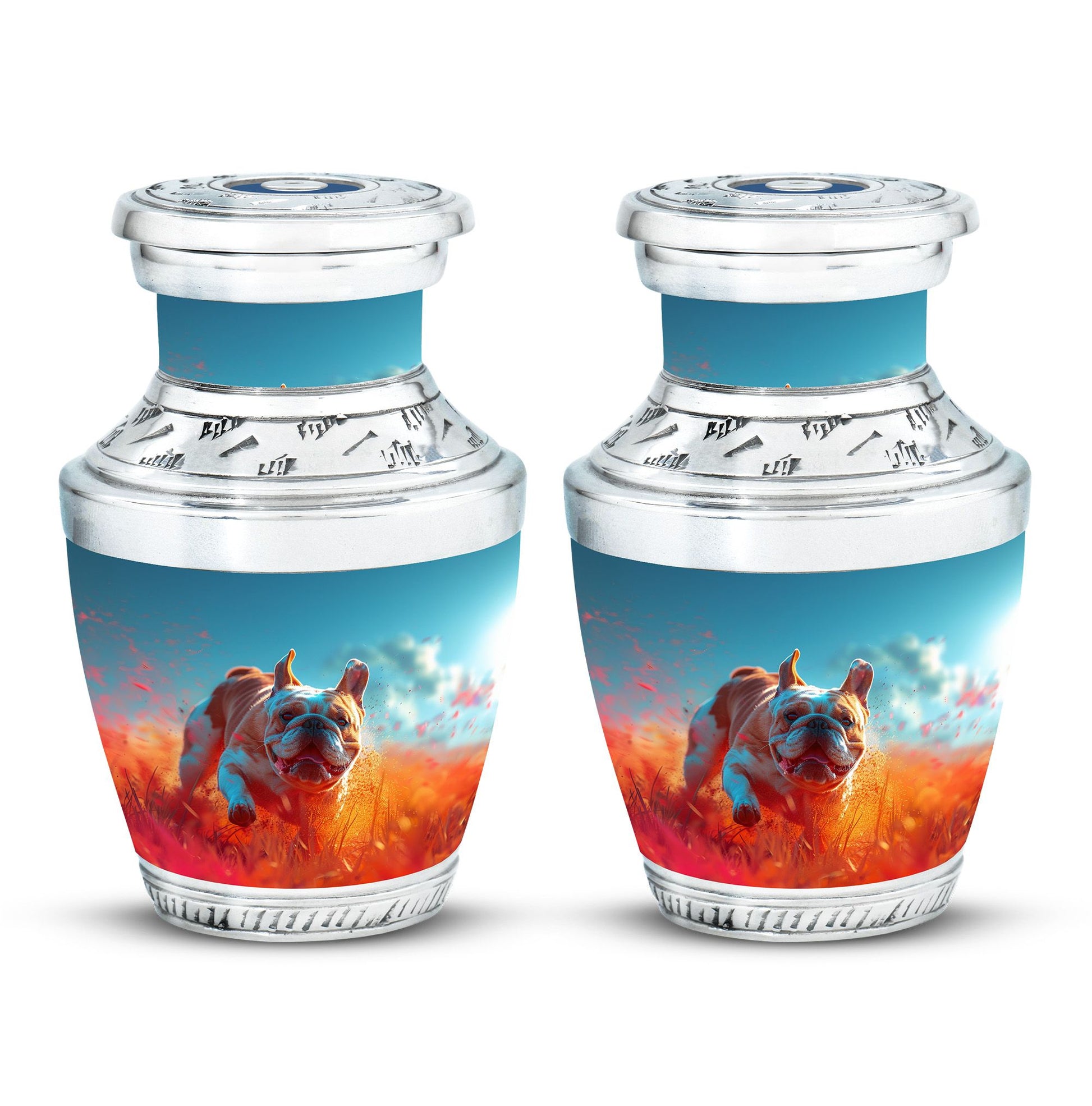 Bulldog Burial Urn - Large Pet Urns For Ashes