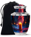 Candlelight Memorial Tribute Urn For Men - Majestic Ashes Memorial Urns