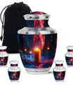 Candlelight Memorial Tribute Urn For Men - Majestic Ashes Memorial Urns