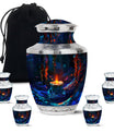 Mystic Flame Candle Urn For Women - Candle Large Urn For Human Ashes