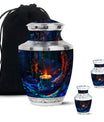 Mystic Flame Candle Urn For Women - Candle Large Urn For Human Ashes