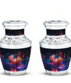 Neon Melting Candle Urn Tribute - Candle Funeral Cremation Urn For Ashes