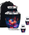 Neon Melting Candle Urn Tribute - Candle Funeral Cremation Urn For Ashes