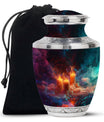 Mystic Vapor Candle Urn - Cosmic Candle Urn Large Memorial For Ashes