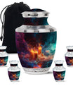 Mystic Vapor Candle Urn - Cosmic Candle Urn Large Memorial For Ashes