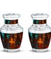 Candlelight Tribute Urn - Candle Urn Memorial for Adult Male & Female