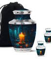 Flaming Candle Urns For Loved Ones - Magical Cremation Ashes Large Urn