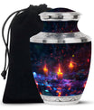 Mystically Glowing Candle Urns - Large Memorial Urns For Ashes
