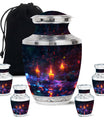 Mystically Glowing Candle Urns - Large Memorial Urns For Ashes