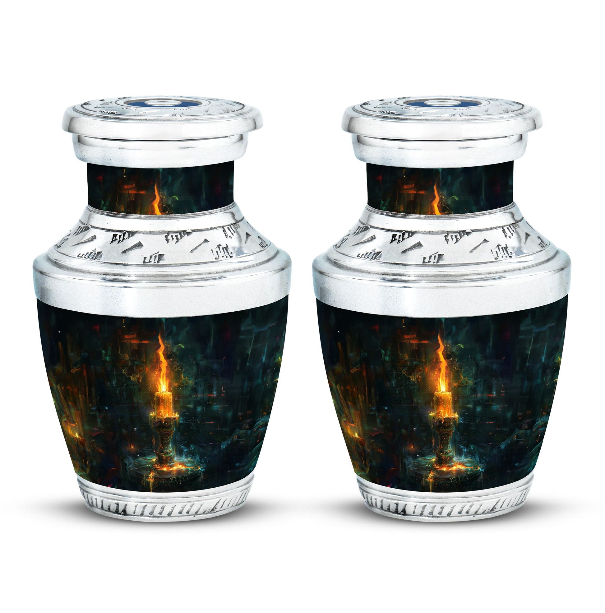 Mystical Candle Urn For Tribute - Candle Cremation Ashes Keepsake