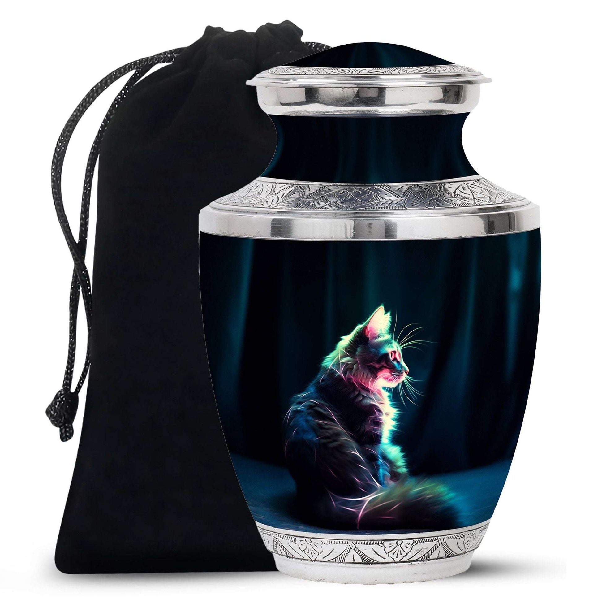 Cat Cremation Urn for Human Ashes – Neon Pet Urns For Cremation Ashes