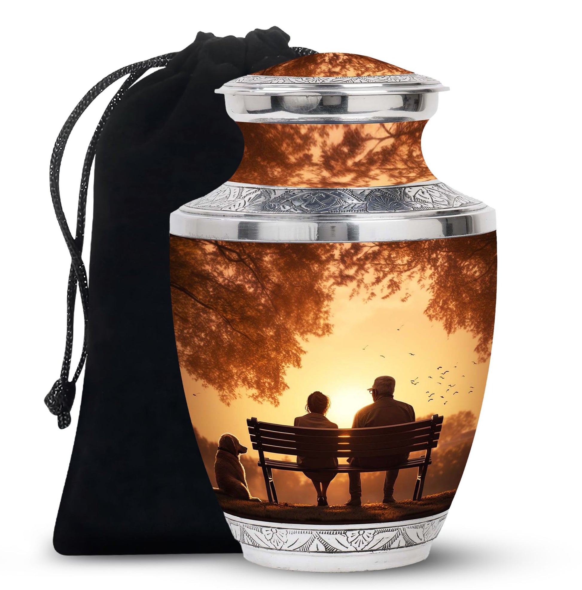 Couple Burial Urn - Funeral Cremation Urn For Loved Ones