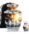 Chess Urn For Ashes For Women Memorial, Funeral Cremation Urn